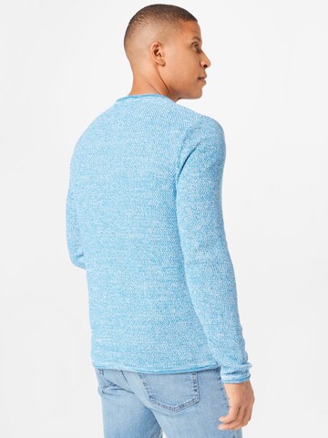 JACK & JONES Pullover 'Paul' in Blau