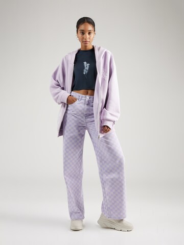 florence by mills exclusive for ABOUT YOU Wide leg Jeans 'Iris' in Purple