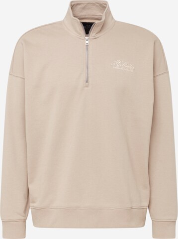 HOLLISTER Sweatshirt 'APAC EXCLUSIVE' in Beige: voorkant