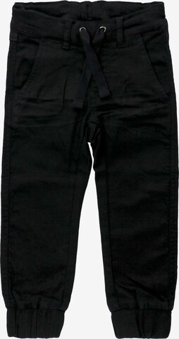 Villervalla Regular Pants in Black: front