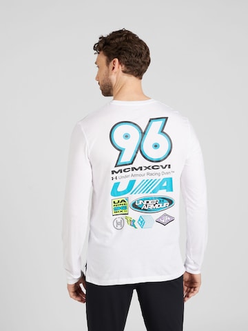 UNDER ARMOURTehnička sportska majica 'RUN EVERYWHERE' - bijela boja