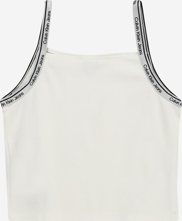 Calvin Klein Jeans - Top en blanco