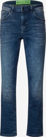 Street One MEN Flared Jeans in Blue: front