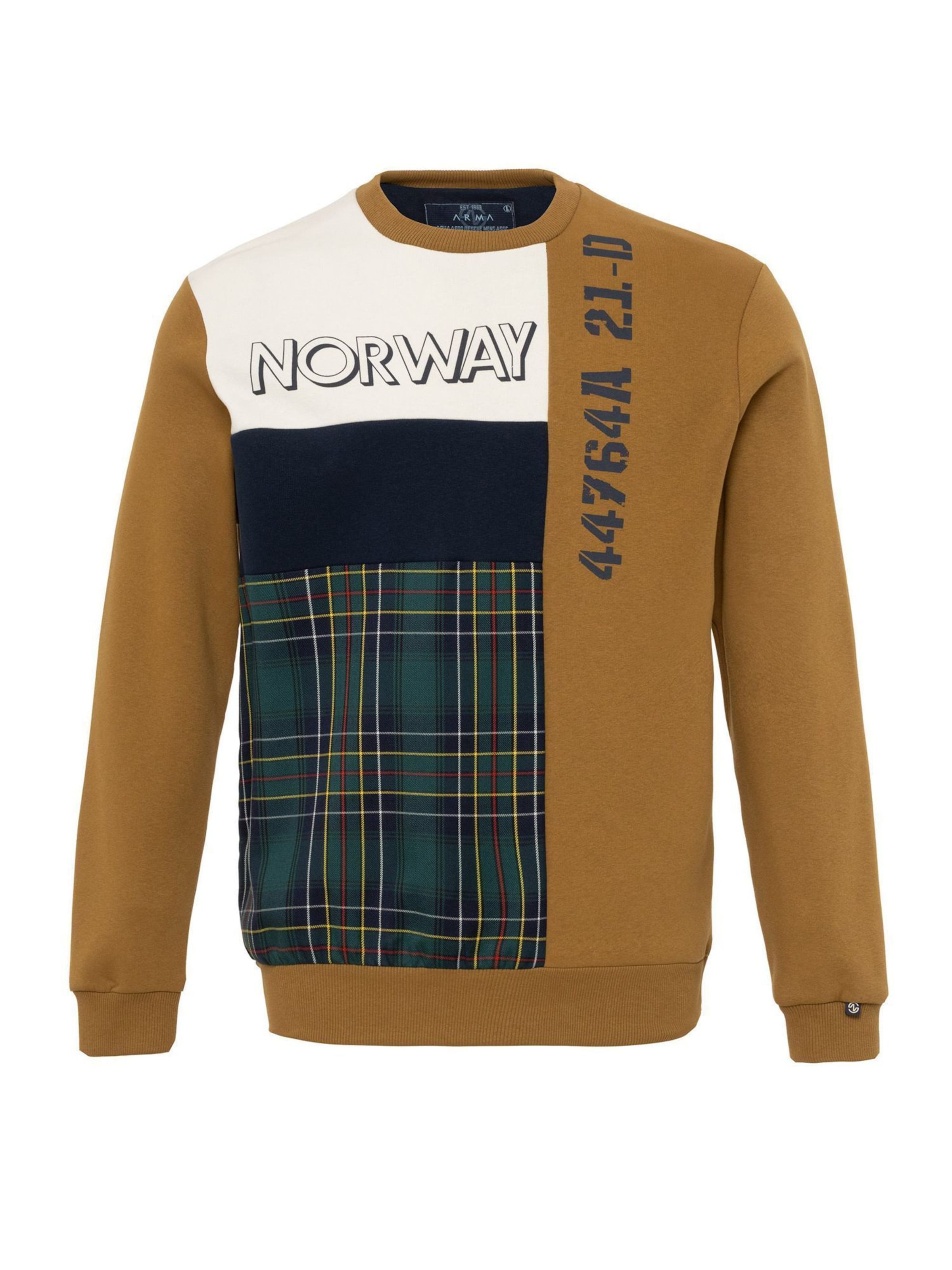 Arma Sweatshirt in Brown: front