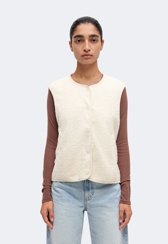 ZABAIONE Vest 'Wi44nnie' in Beige: front