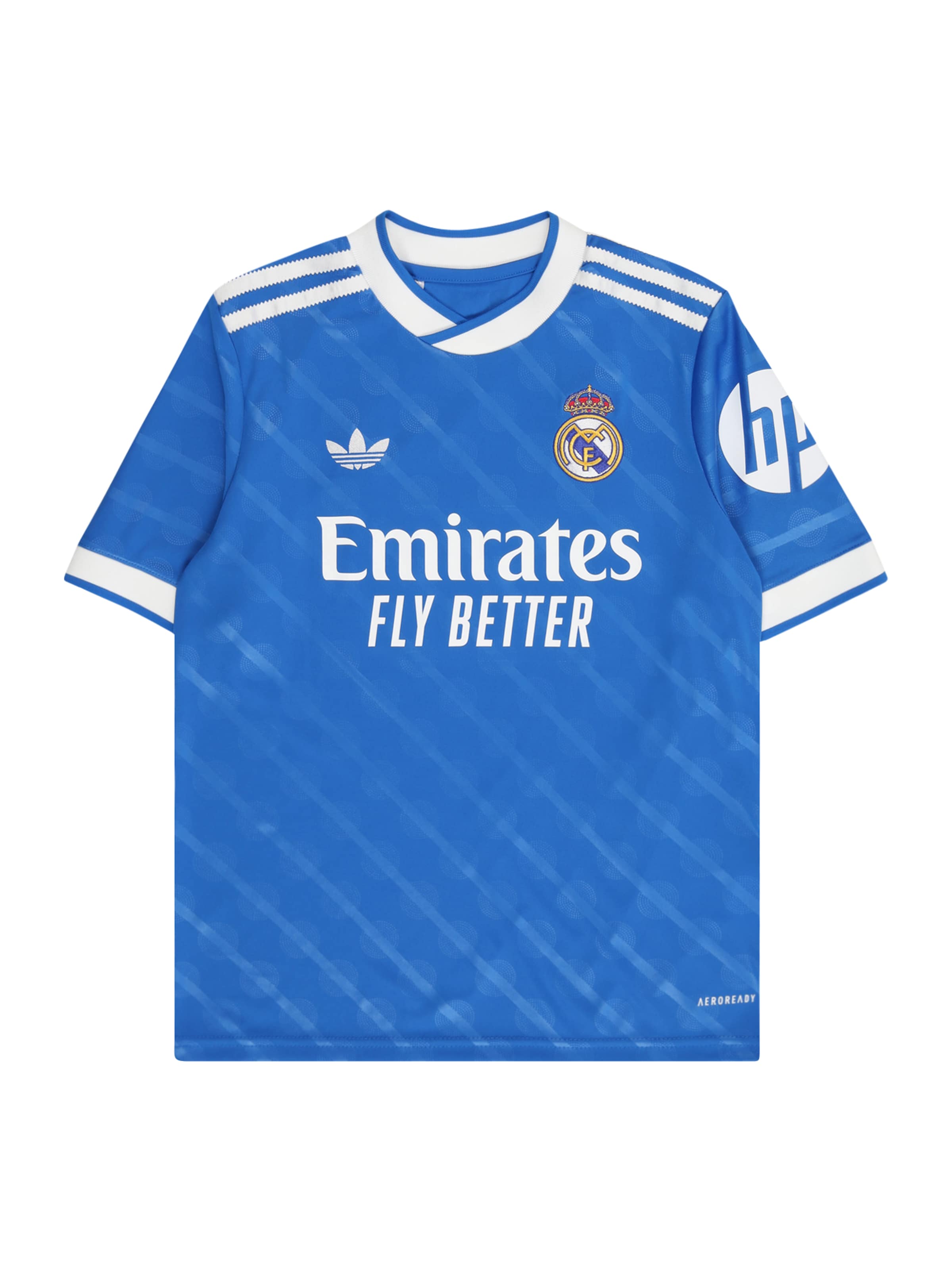 ADIDAS PERFORMANCE Funkční tričko 'REAL' – modrá: přední strana