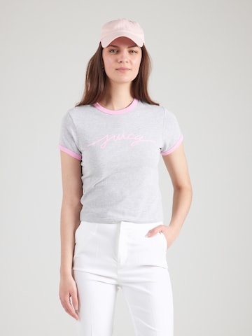 Juicy Couture Футболка в Серый: спереди