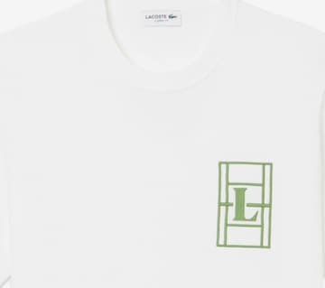 LACOSTE Shirt in White: front