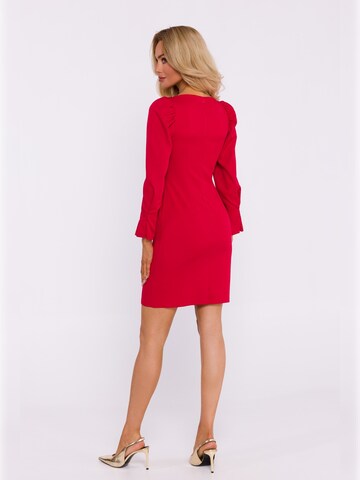 made of emotion - Vestido en rojo