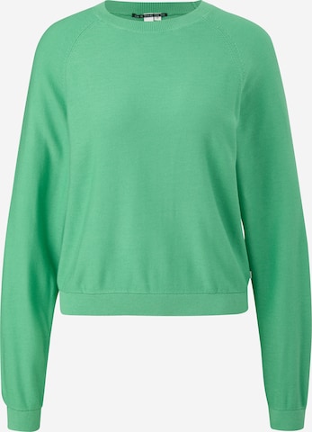 QS - Pullover em verde: frente