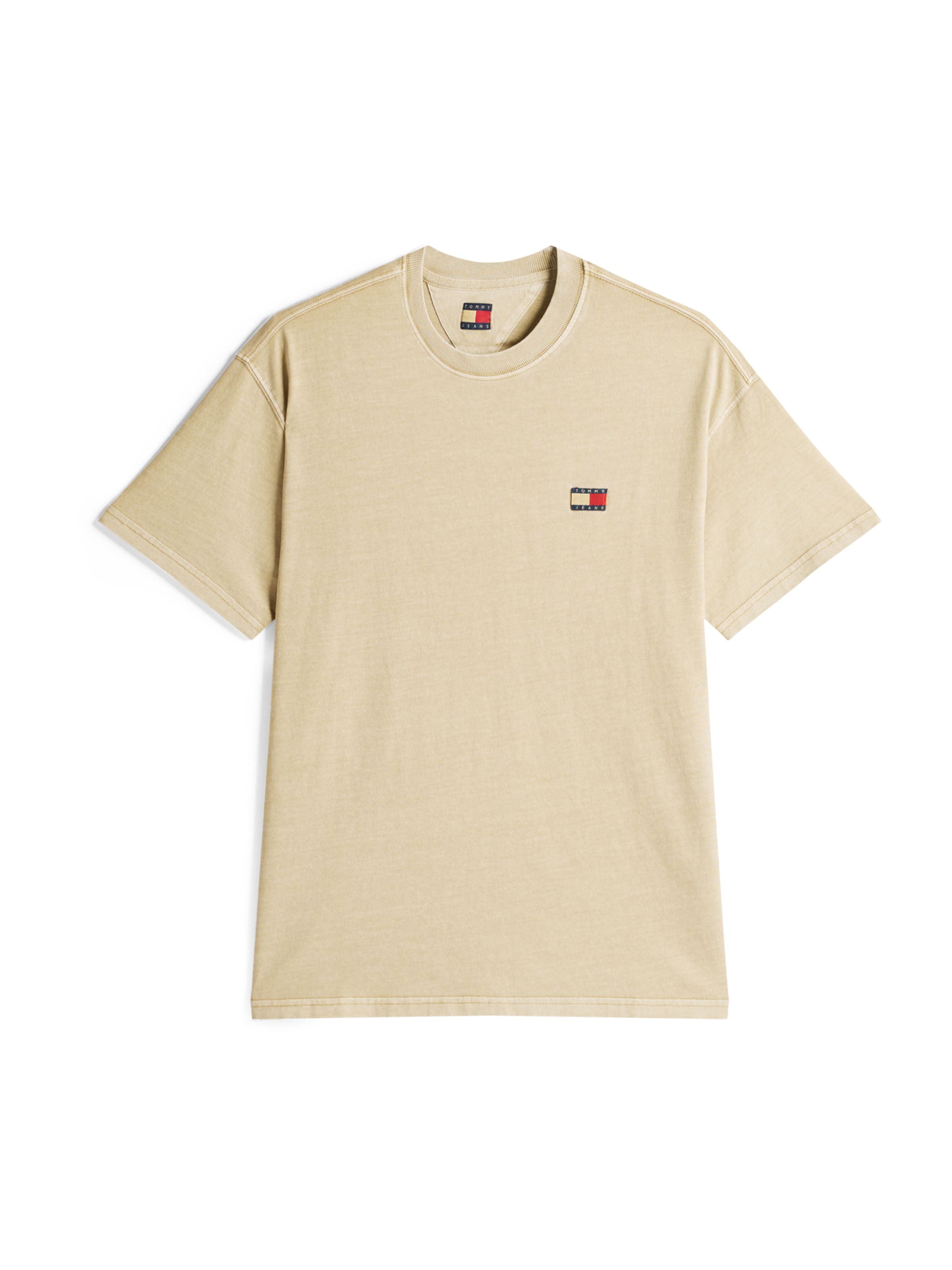 Maglietta di Tommy Jeans in beige: frontale