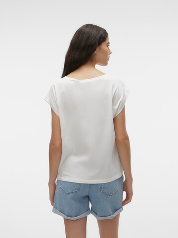 VERO MODA Póló 'KAYA' - fehér