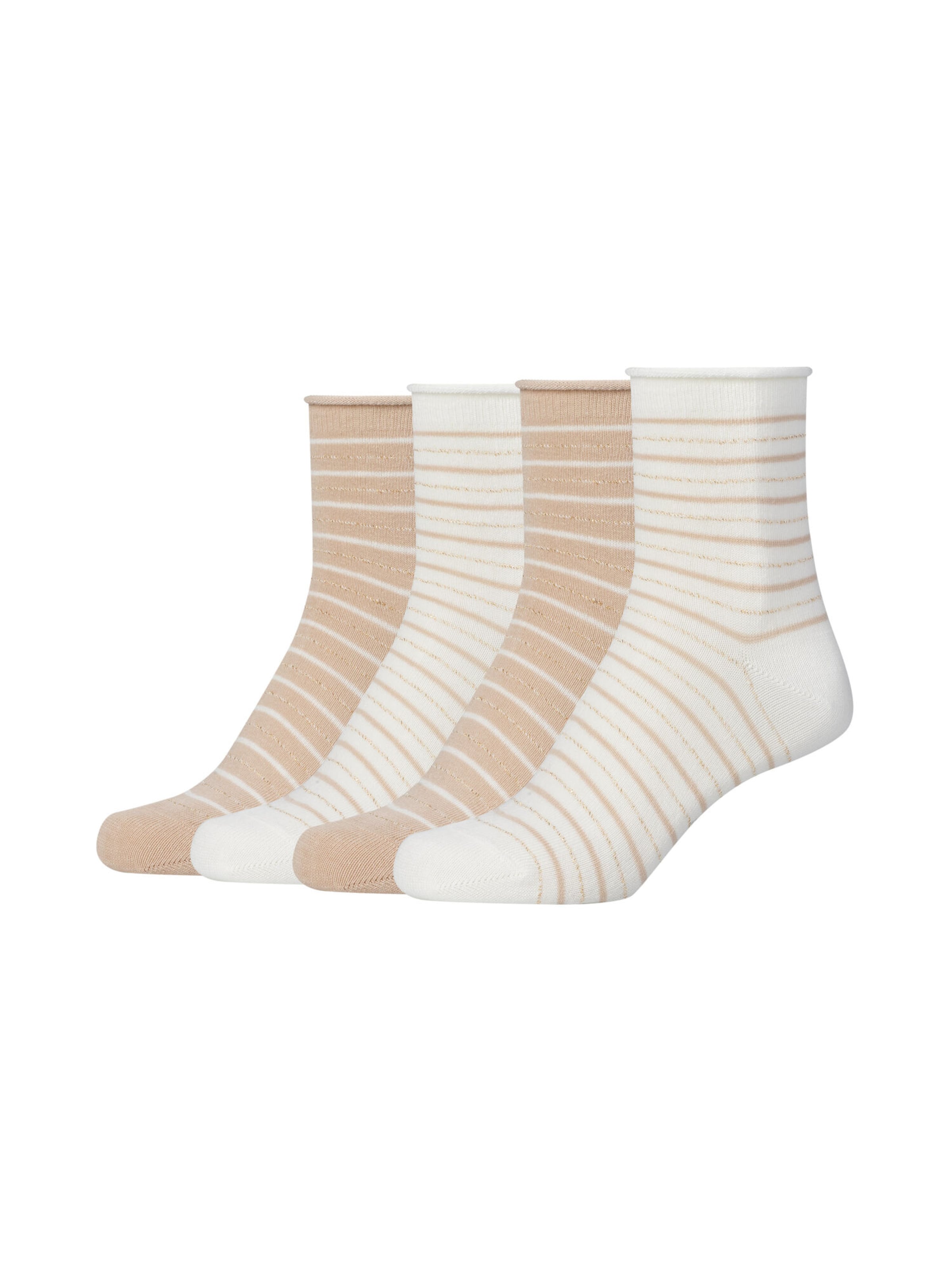 camano Sokken in Beige: voorkant