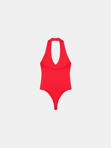 Dilvin Blouse body in Rood