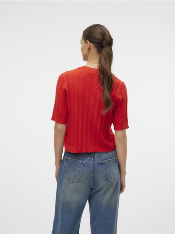 VERO MODA Свитер 'Jenny' в Красный