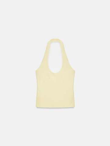 Dilvin - Top em amarelo: frente
