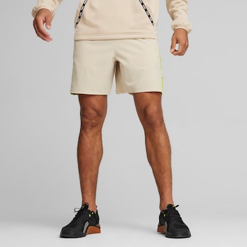 PUMA Normální Sportovní kalhoty – šedá: přední strana