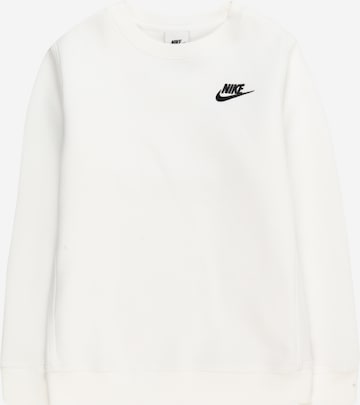 Nike Sportswear Mikina - biela: predná strana