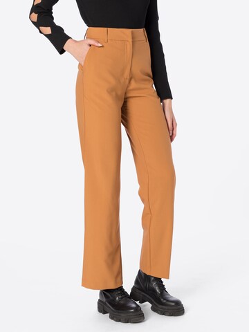Wide Leg Pantalon Pimkie en marron : devant