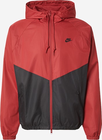 Veste mi-saison Nike Sportswear en rouge : devant