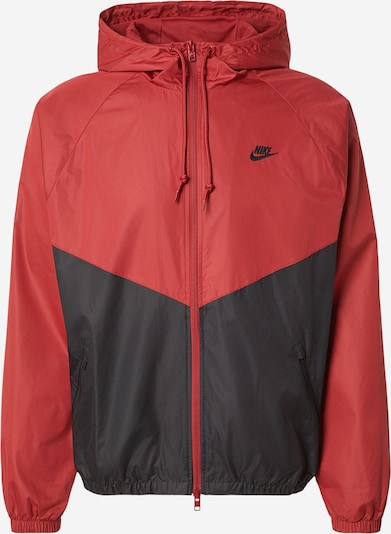 Demisezoninė striukė iš Nike Sportswear, spalva – oranžinė-raudona / juoda, Prekių apžvalga