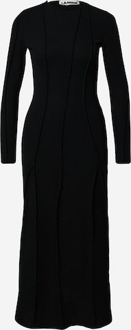 Laagam Φόρεμα 'Provenza' σε μαύρο: μπροστά