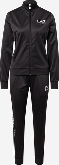 EA7 Emporio Armani Jogging komplet u crna / bijela, Pregled proizvoda