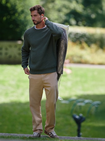 TRAPP Свободный крой Брюки-чинос в Бежевый