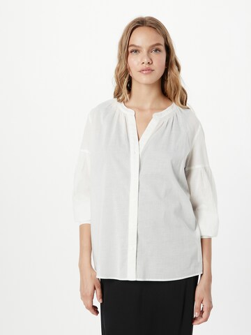 TAIFUN Blouse in White: front