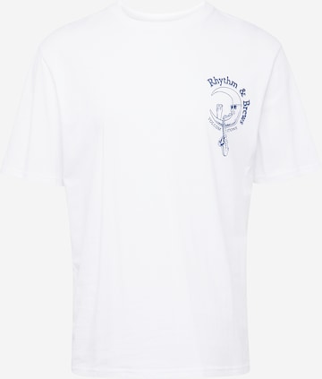 Volcom Shirt 'RHYTHM 1991' in White: front