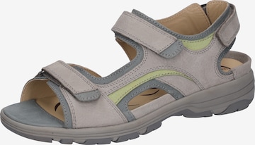 WALDLÄUFER Hiking Sandals in Beige: front