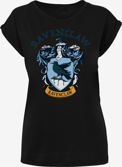 Maglietta 'Harry Potter Ravenclaw Crest' F4NT4STIC di colore opale / arancione / nero / bianco, Visualizzazione prodotti