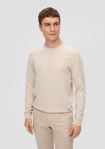 s.Oliver BLACK LABEL Pullover in Beige: predná strana