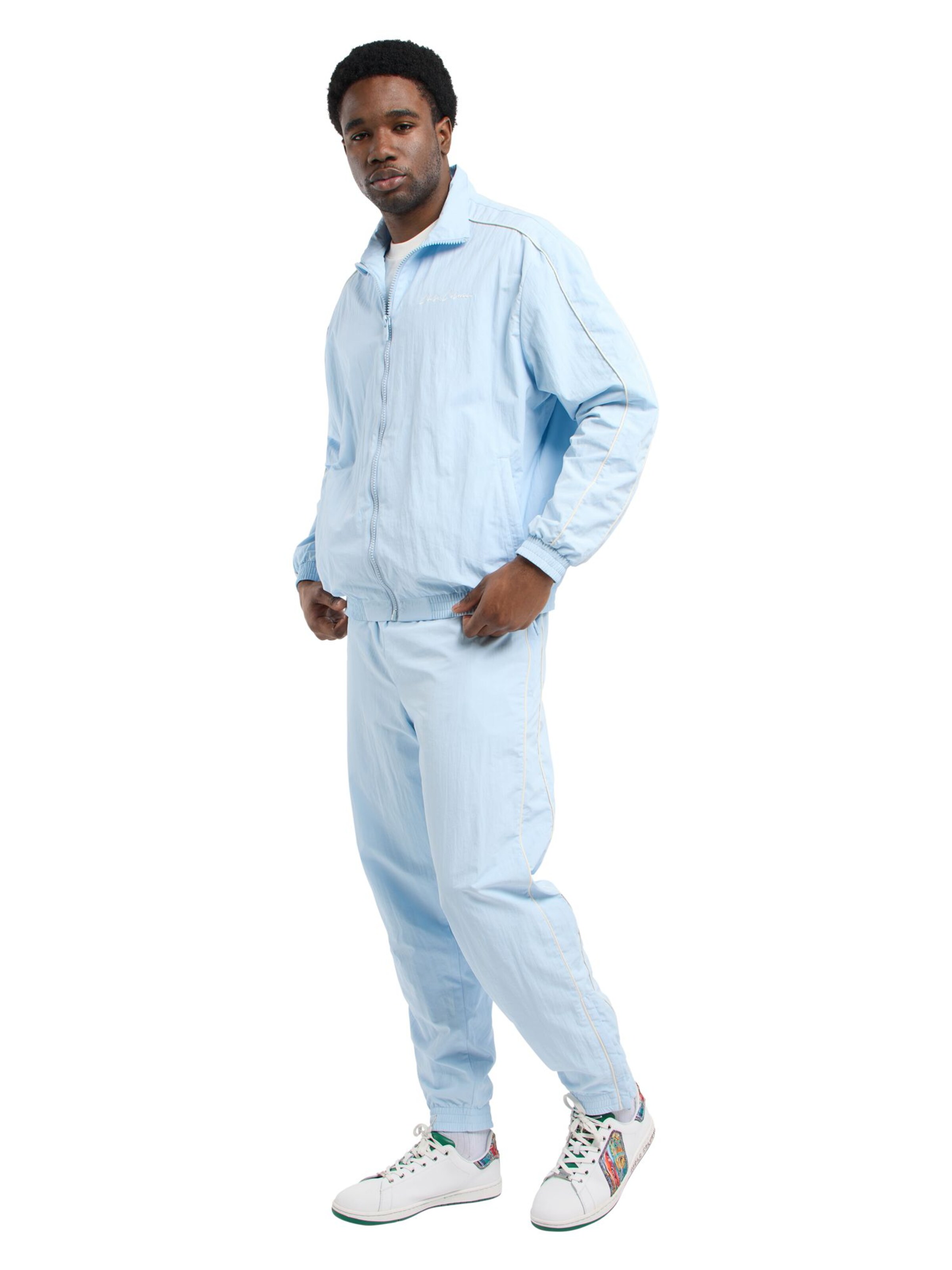 Regular Pantalon 'Flader' Carlo Colucci en bleu