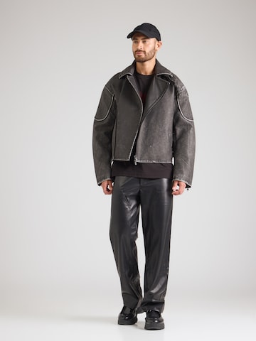 DIESEL Демисезонная куртка 'W-ALEX' в Серый