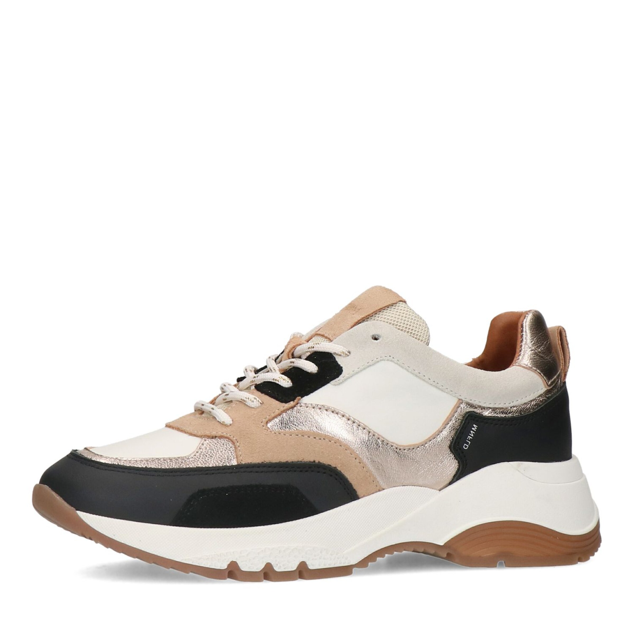 MANFIELD Sneaker in Schwarz: Vorderseite