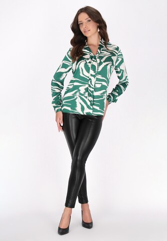 faina Blouse in Groen