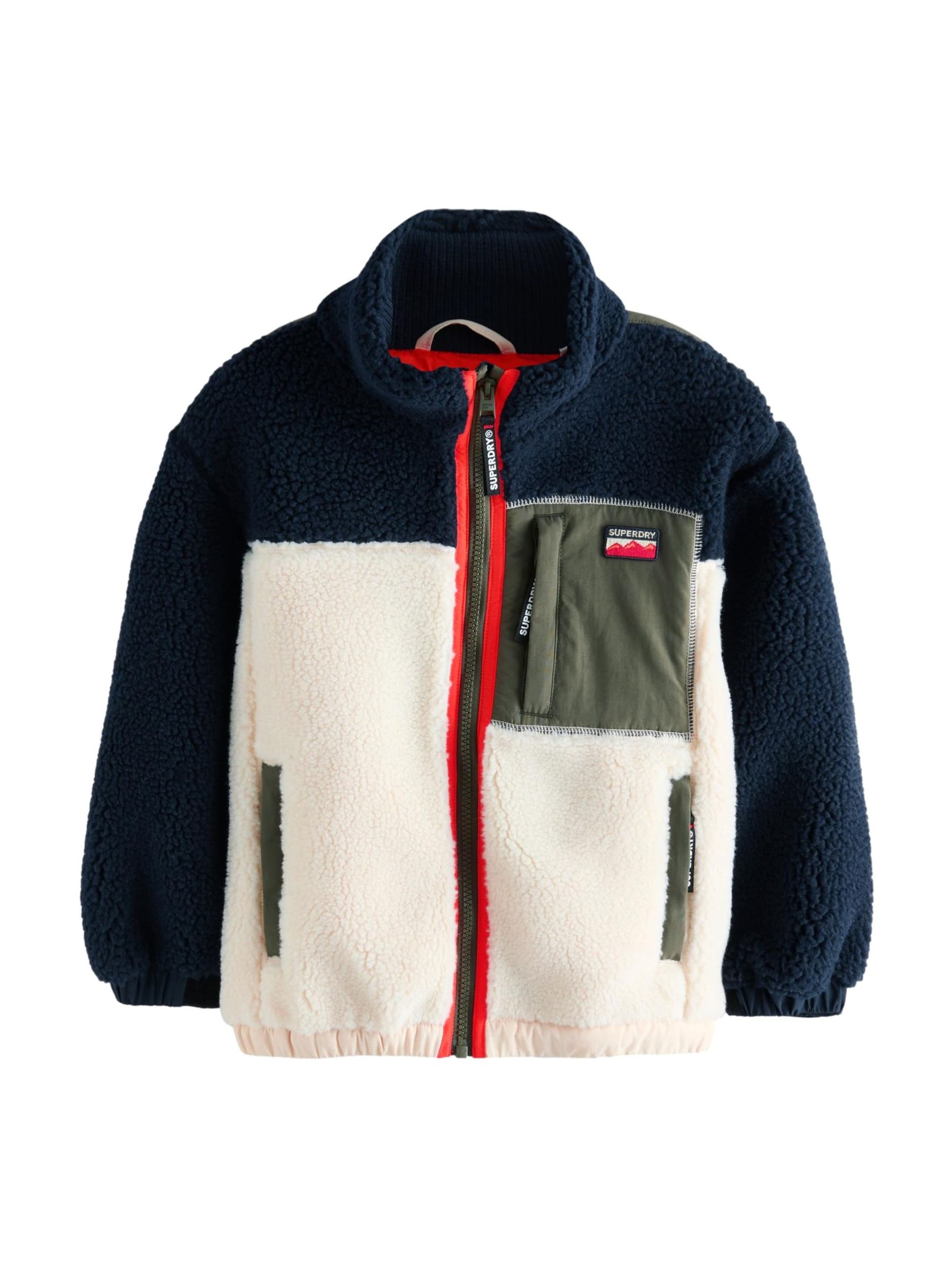 Superdry Övergångsjacka i blå: framsida