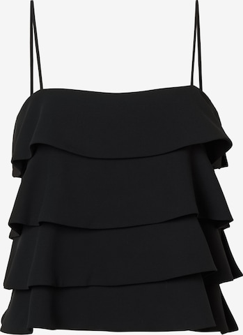IRO Top in Schwarz: Vorderseite