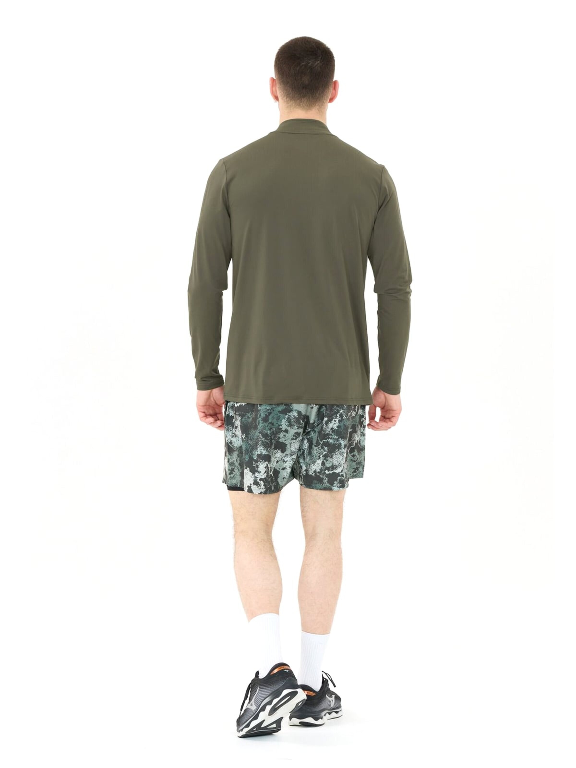 Pull-over 'Armin M Midlayer' ENDURANCE en vert