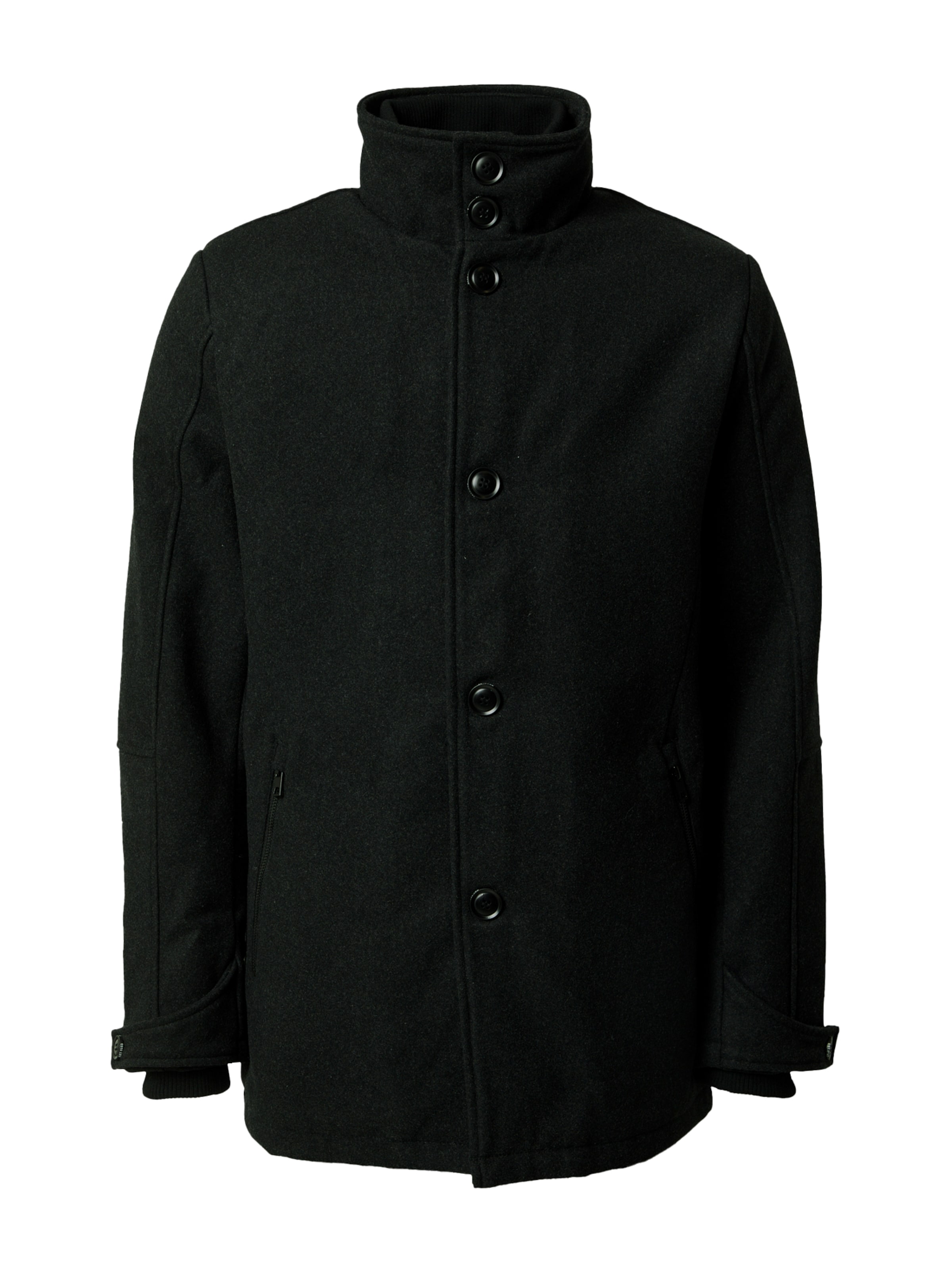 INDICODE JEANS Between-Season Jacket 'Clark' in Blue: front