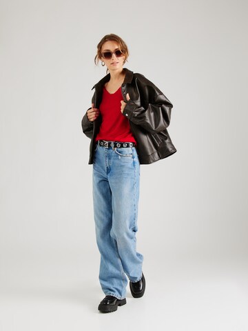 Pullover 'ONLHANNA' di ONLY in rosso