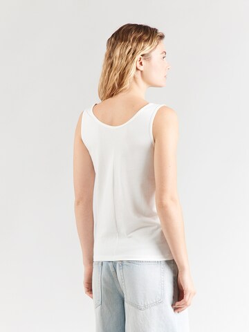 TOM TAILOR Топ в Белый