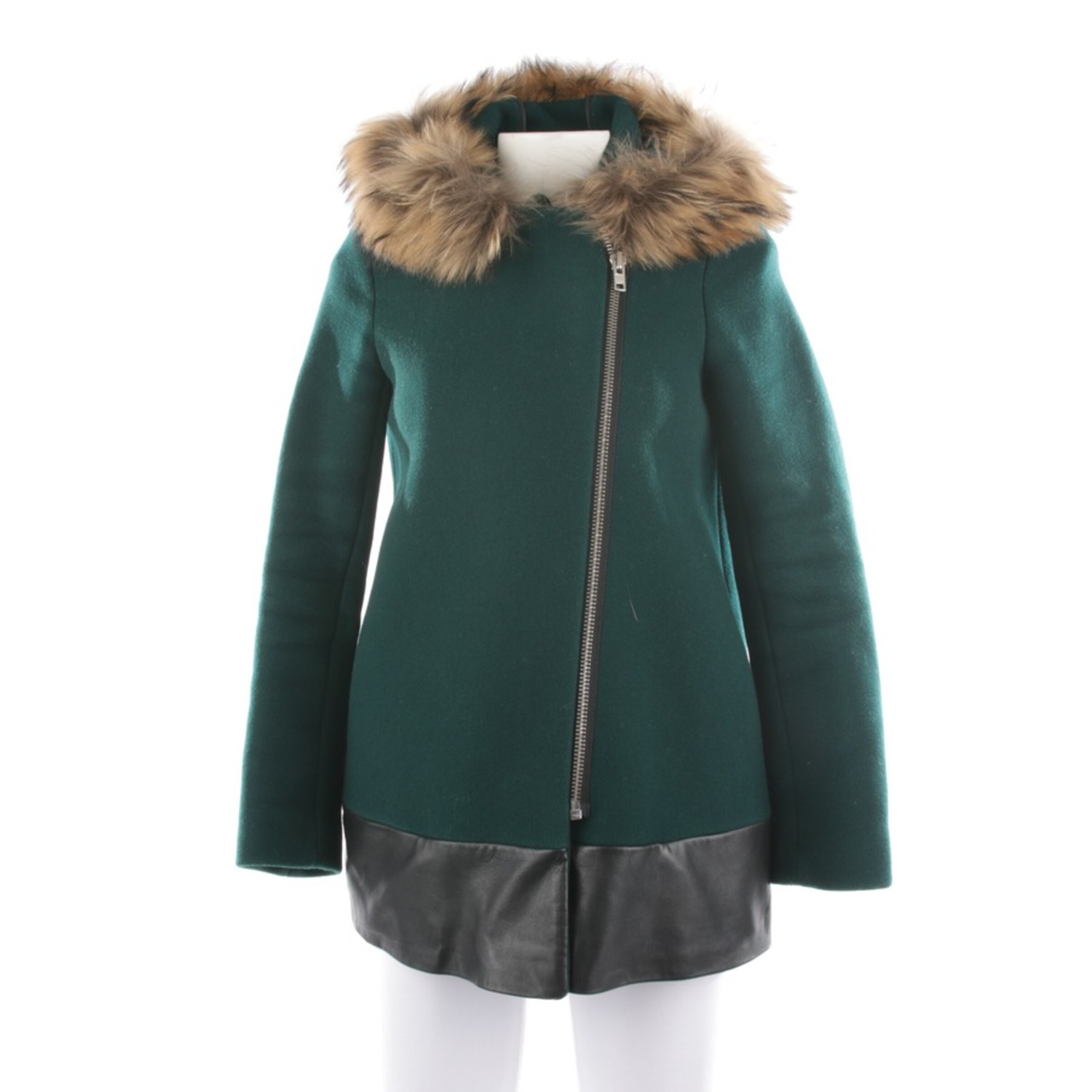 Sandro Jacket & Coat in XS in Green: front