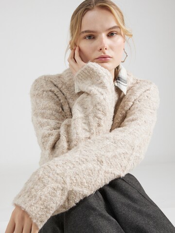 TOPSHOP Sweater in Beige