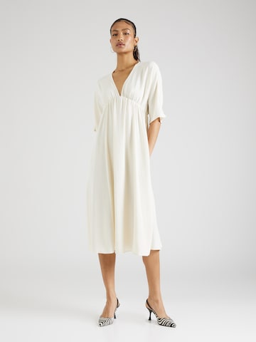 Robe 'ELLEN' Noisy may en beige : devant