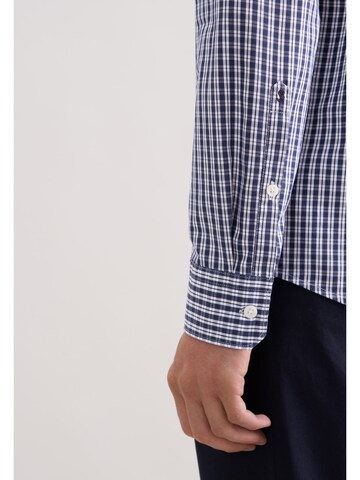 Coupe regular Chemise SEIDENSTICKER en bleu