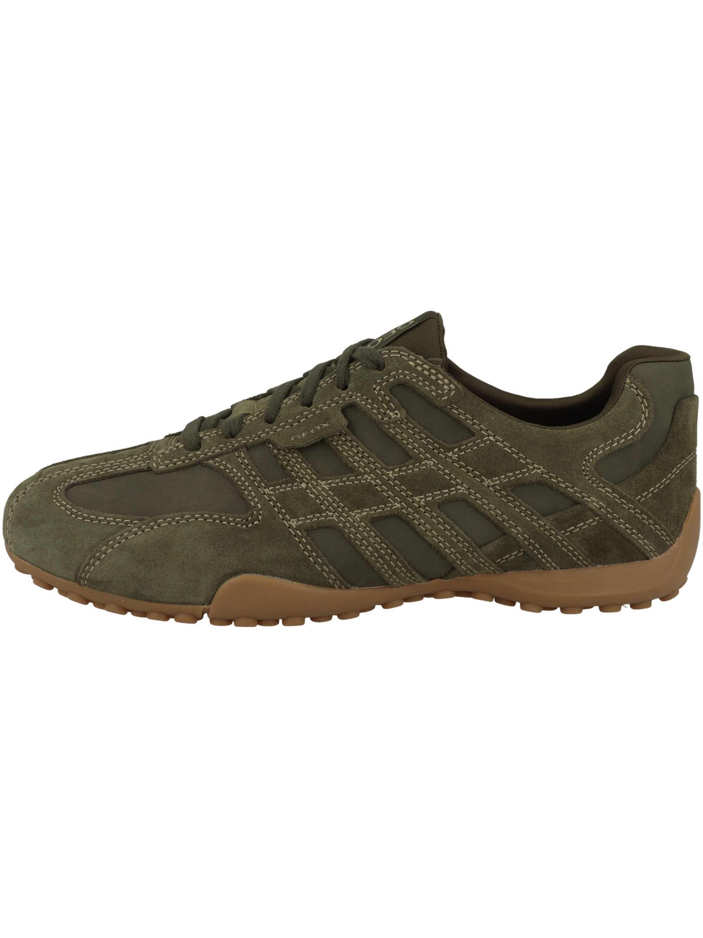 GEOX Sneakers laag ' U Snake Original ' in Groen: voorkant