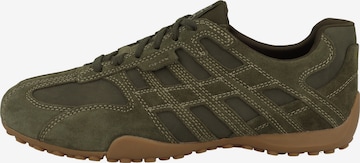 Baskets basses ' U Snake Original ' GEOX en vert : devant