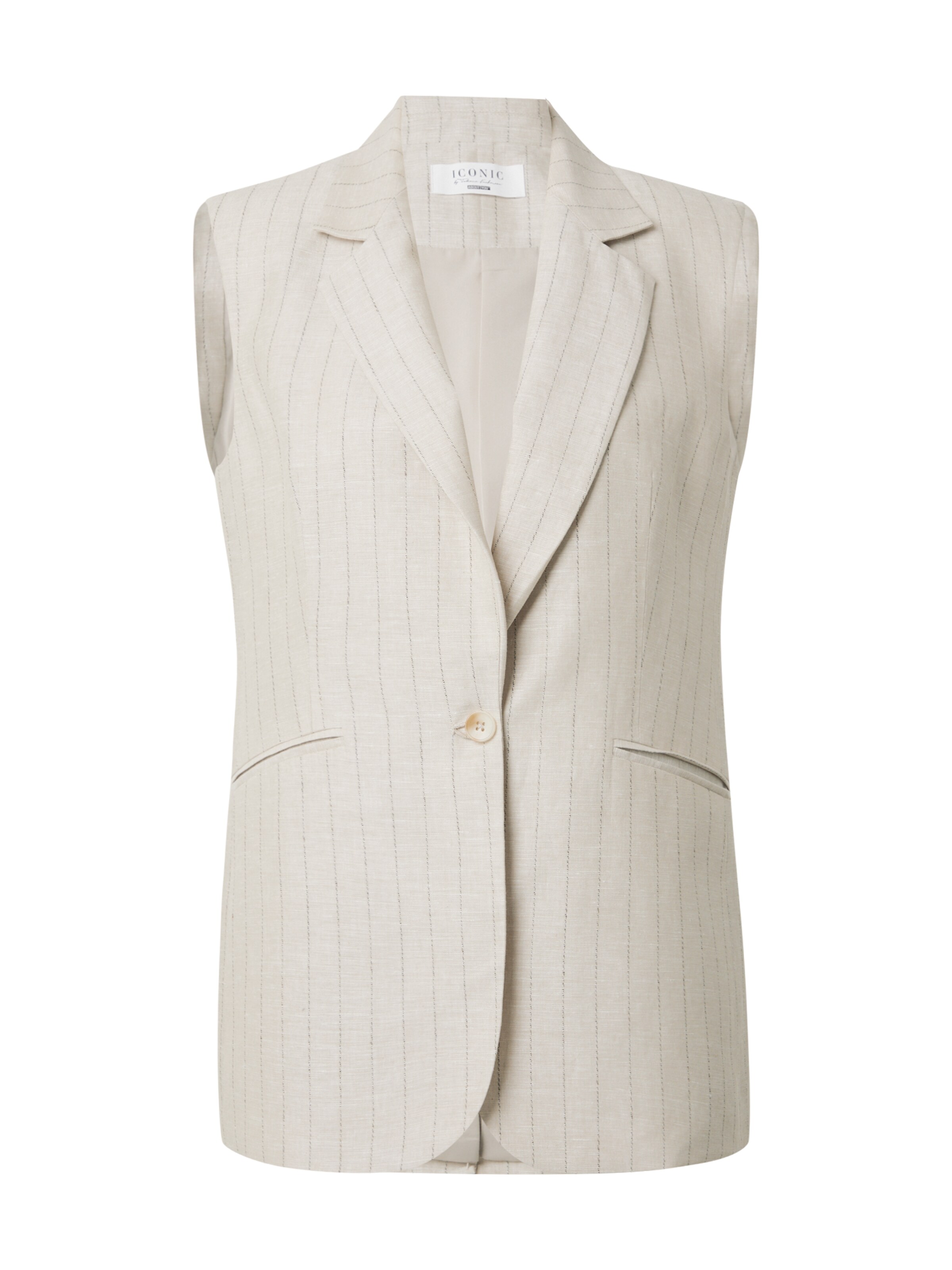 ABOUT YOU x Iconic by Tatiana Kucharova Vesta 'Sandy' – béžová: přední strana